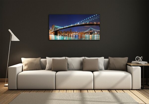 Foto obraz skleněný horizontální Manhattan New York osh-24236764