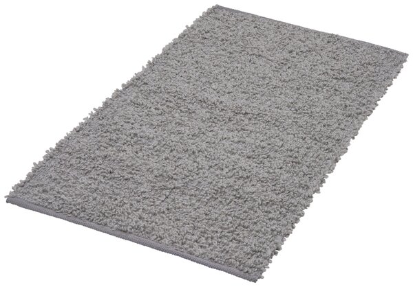 HADROVÝ KOBEREC, 60/120 cm šedá, barvy stříbra Novel - Hadrové koberce
