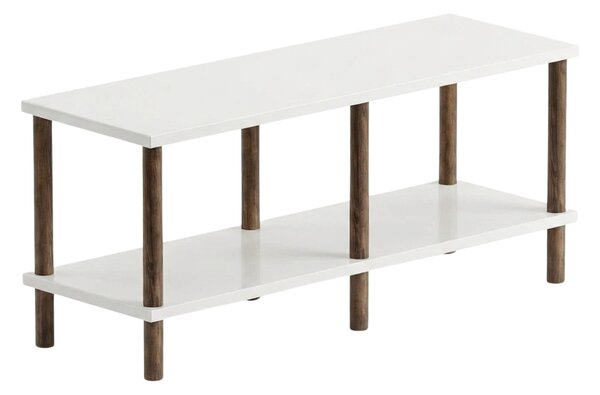 TV stolek SOLE 90 cm, bílá