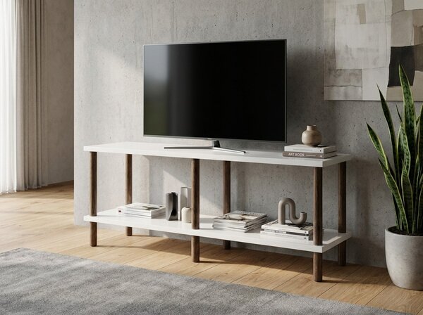 TV stolek SOLE 90 cm, bílá
