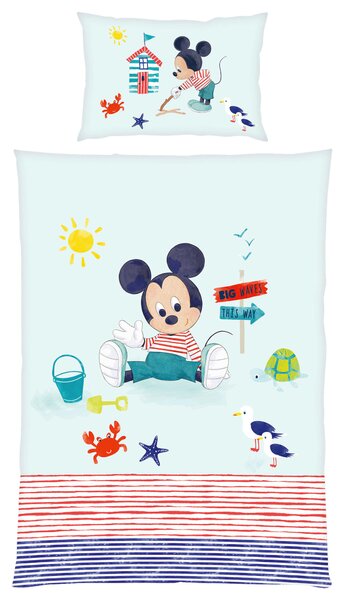 DĚTSKÉ POVLEČENÍ MICKEY MOUSE 100/130 cm Herding - Online Only dětský textil, Online Only