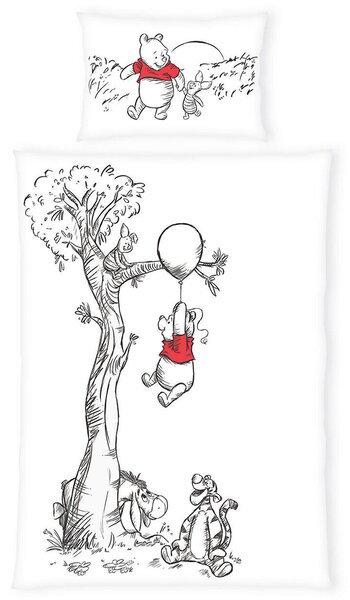 DĚTSKÉ POVLEČENÍ MEDVÍDEK PÚ 100/135 cm Disney - Online Only dětský textil, Online Only