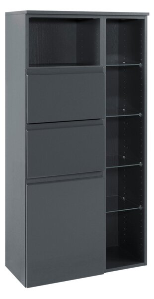 MIDI SKŘÍŇKA, barvy grafitu, 65/130/35 cm Held - Koupelnové série, Online Only