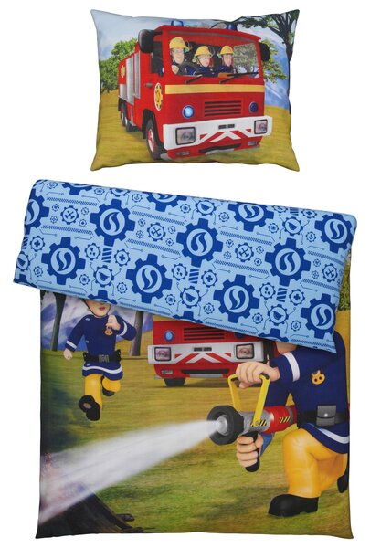 DĚTSKÉ POVLEČENÍ POŽÁRNÍK SAM 140/200 cm , Online Only