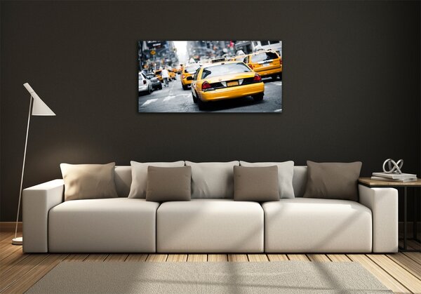 Foto obraz fotografie na skle Taxi New York osh-34843570