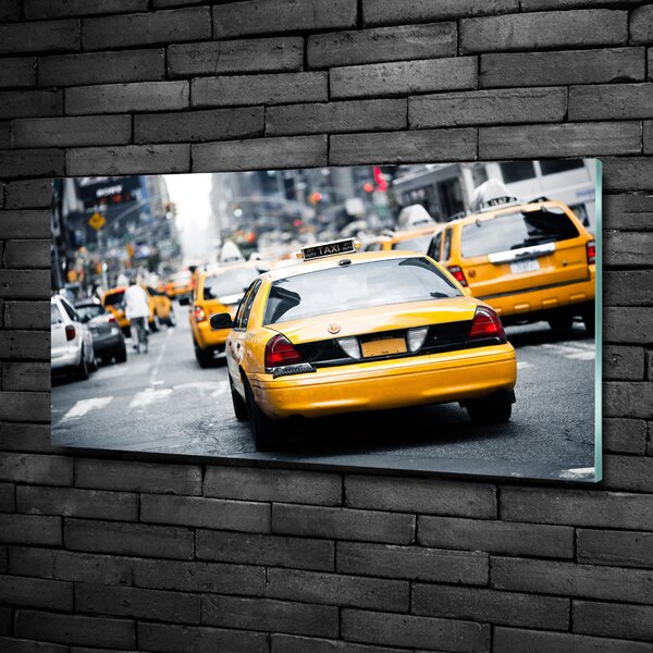 Foto obraz fotografie na skle Taxi New York osh-34843570