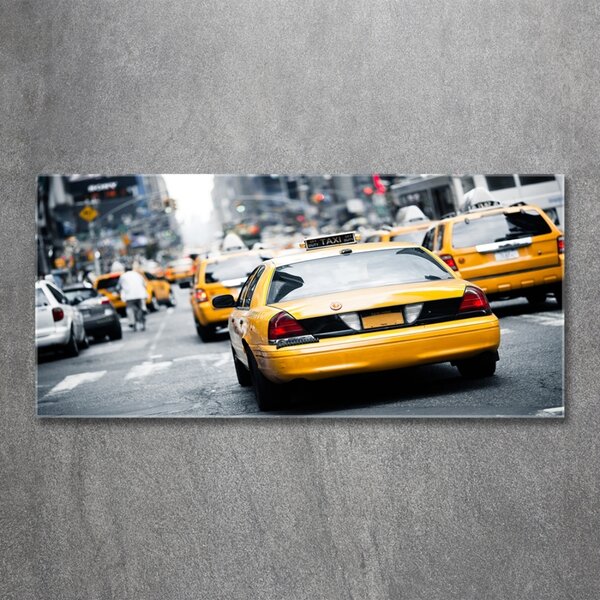 Foto obraz fotografie na skle Taxi New York osh-34843570