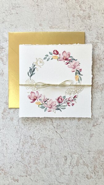Spring Studio Vánoční blahopřání Magnolie