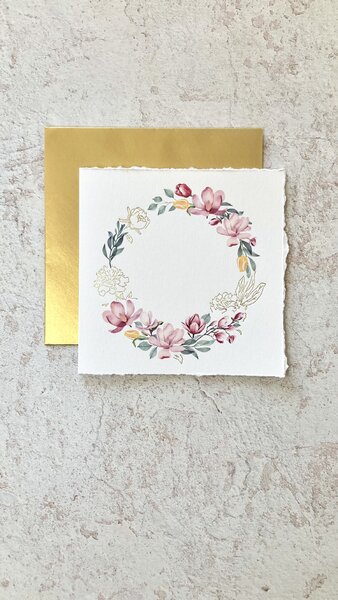 Spring Studio Vánoční blahopřání Magnolie