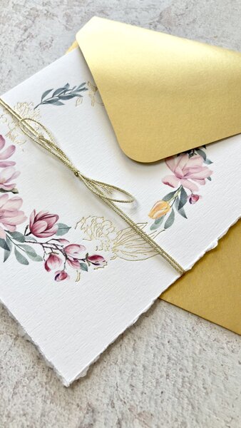 Spring Studio Vánoční blahopřání Magnolie