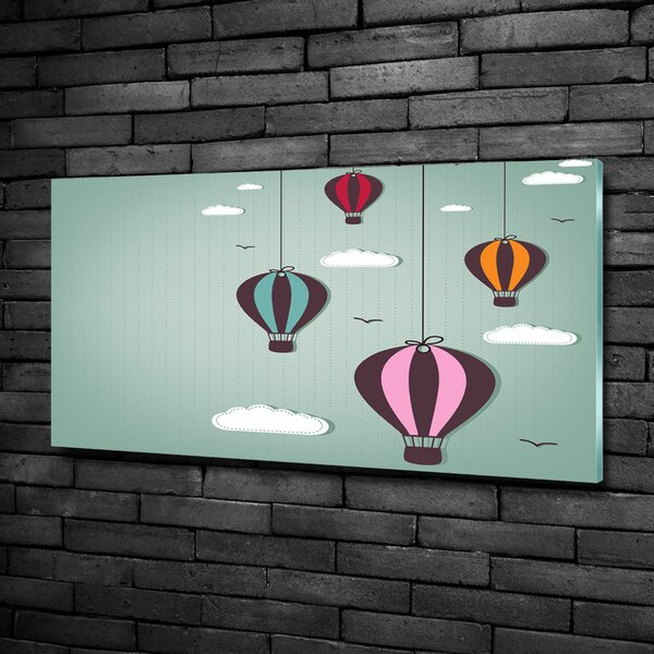 Fotoobraz na skle Létající balony osh-39730162