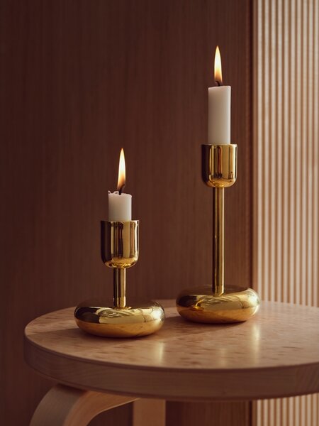 Iittala Set svícnů Nappula, mosazný
