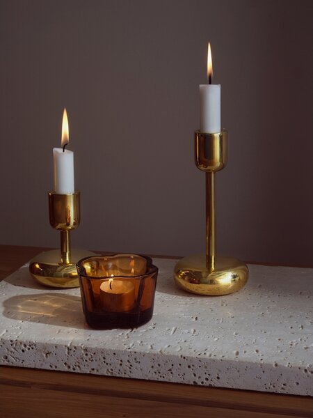 Iittala Set svícnů Nappula, mosazný