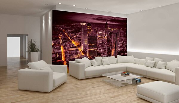 Fototapeta - Město v noci (152,5x104 cm)