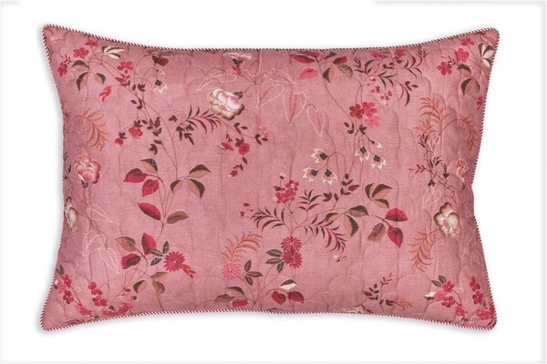 Pip studio prošívaný polštář Tokyo Blossom 45x70 cm, růžový