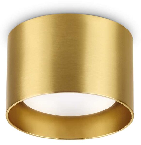 Ideal Lux Stropní přisazené svítidlo SPIKE PL1, Ø 100 mm Barva: Černá