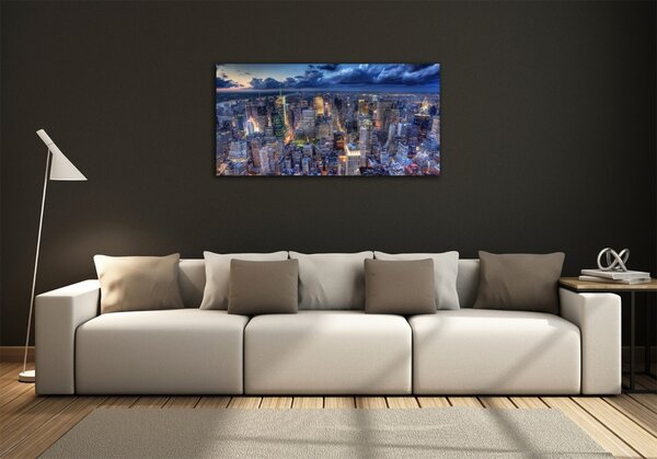 Moderní foto obraz na stěnu New York ptačí pohled osh-43839056