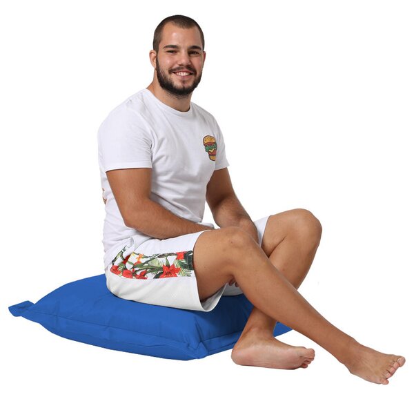 ASIR Zahradní sedací polštář CUSHION 70 X 70 CM modrý