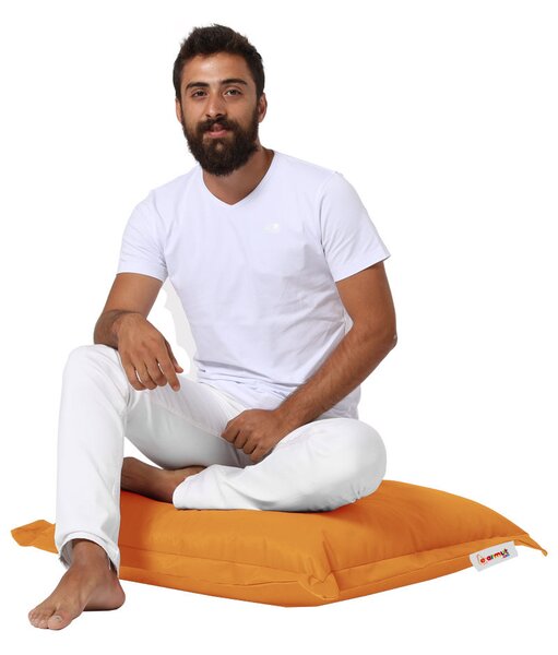 ASIR Zahradní sedací polštář CUSHION 70 X 70 CM oranžový