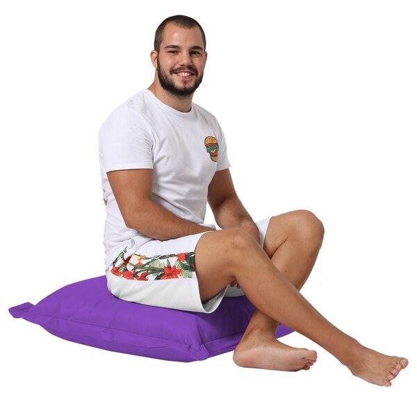 ASIR Zahradní sedací polštář CUSHION 70 X 70 CM fialový