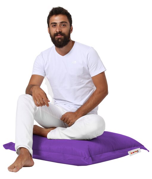 ASIR Zahradní sedací polštář CUSHION 70 X 70 CM fialový