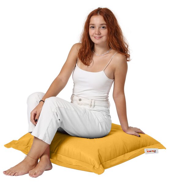 ASIR Zahradní sedací polštář CUSHION 70 X 70 CM žlutý