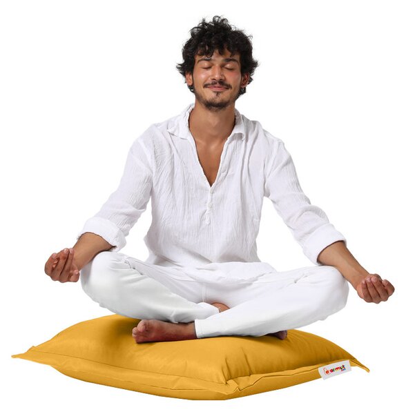 ASIR Zahradní sedací polštář CUSHION 70 X 70 CM žlutý