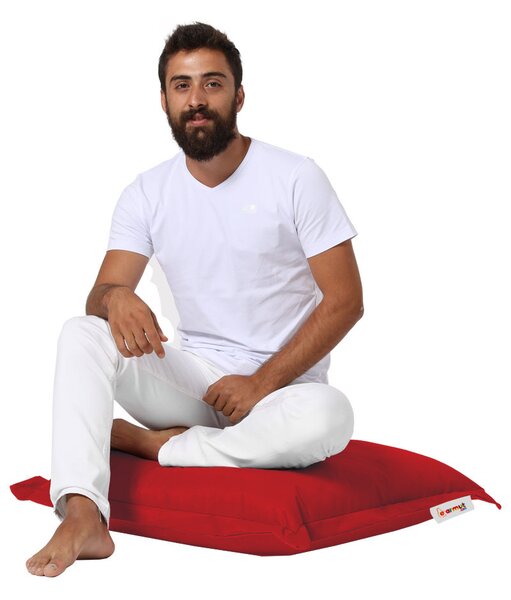 ASIR Zahradní sedací polštář CUSHION 70 X 70 CM červený