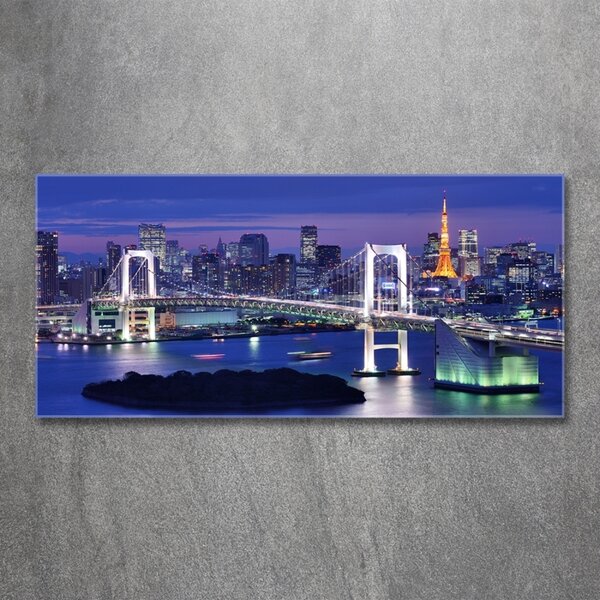 Foto obraz skleněný horizontální Most v Tokio osh-46506945