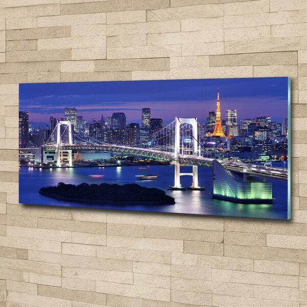 Foto obraz skleněný horizontální Most v Tokio osh-46506945