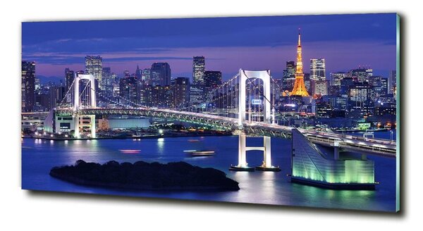 Foto obraz skleněný horizontální Most v Tokio osh-46506945