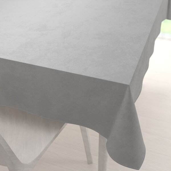 Biante Sametový obdélníkový ubrus Velvet Premium SVP-027 Světle šedý 50x100 cm