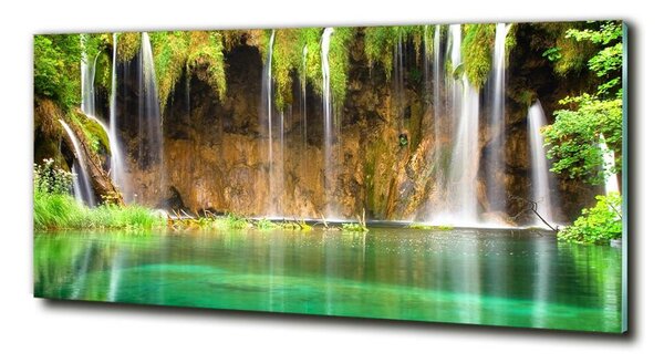 Foto obraz skleněný horizontální Plitvická jezera osh-47053009