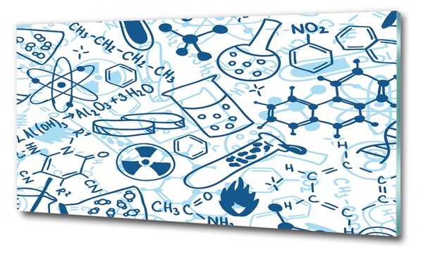 Foto-obrah sklo tvrzené Chemie pozadí osh-48800074