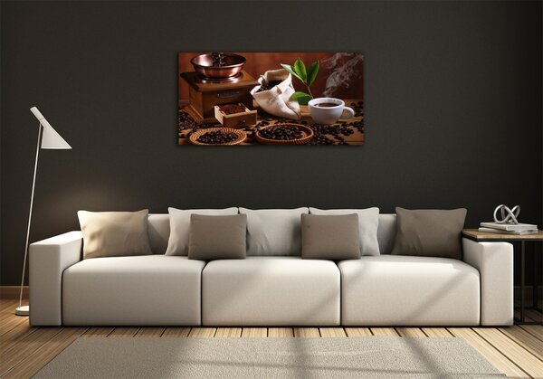 Foto obraz sklo tvrzené Šálek expressa osh-49761853