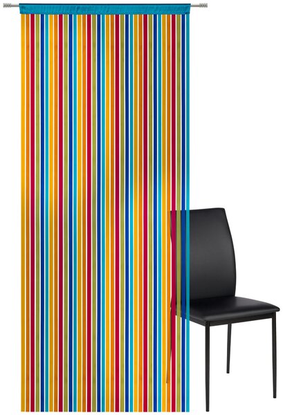 PROVÁZKOVÝ ZÁVĚS, vícebarevná, 90/245 cm Boxxx - Závěsy