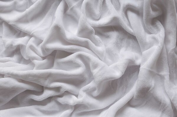 Bílé napínací prostěradlo z mikroflanelu 90x200 cm – Jerry Fabrics