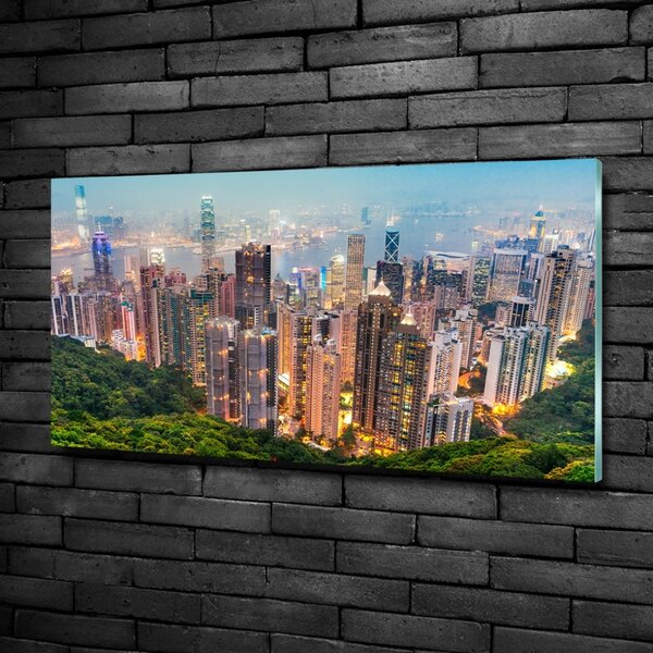 Foto obraz skleněný horizontální Hongkong osh-52987646