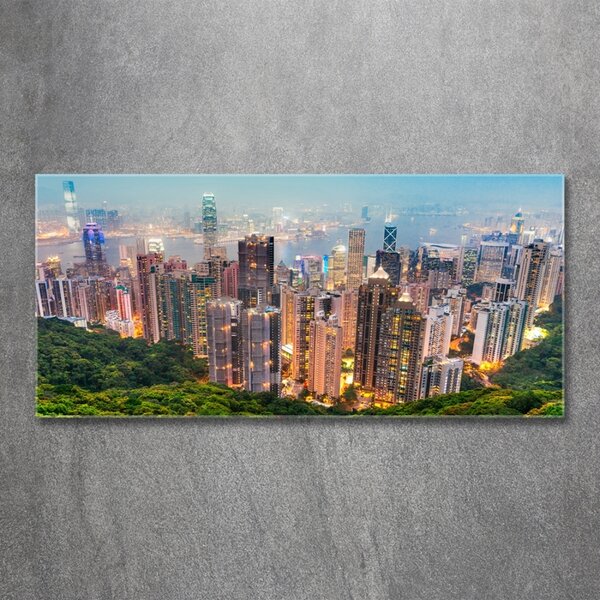 Foto obraz skleněný horizontální Hongkong osh-52987646
