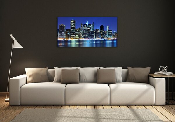 Foto obraz skleněný horizontální Manhattan New York osh-53810916