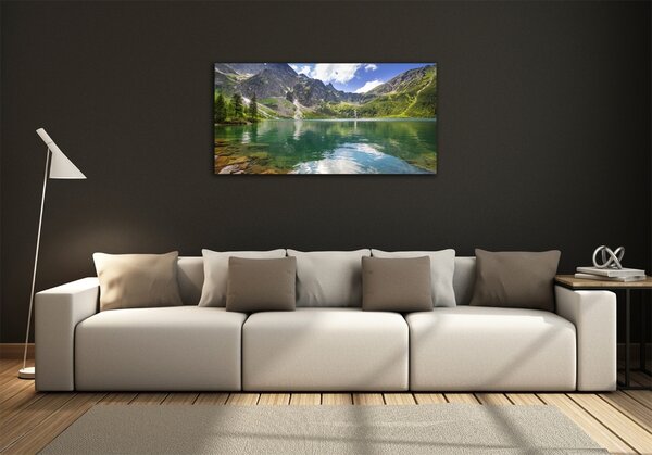 Foto-obraz fotografie na skle Mořské oko Tatry osh-54050852
