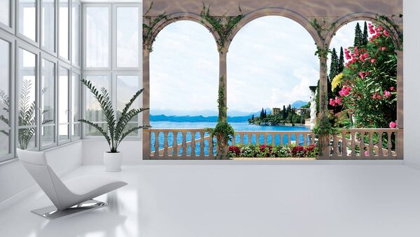 Fototapeta - Krajina jezera Arches (152,5x104 cm)