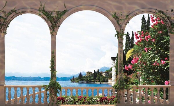Fototapeta - Krajina jezera Arches (152,5x104 cm)