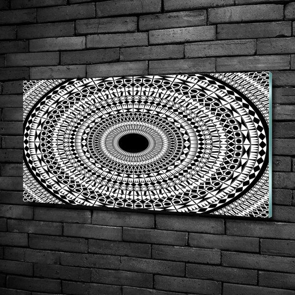 Fotoobraz na skle Ornamenty kruh osh-55023854