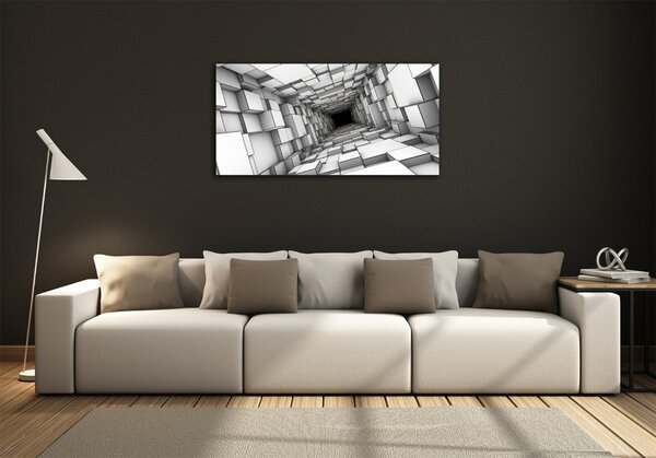 Fotoobraz na skle Tunel z krychlí osh-55216784
