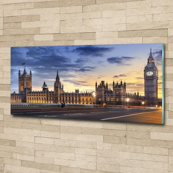 Foto obraz skleněný horizontální Big Ben Londýn osh-55189515