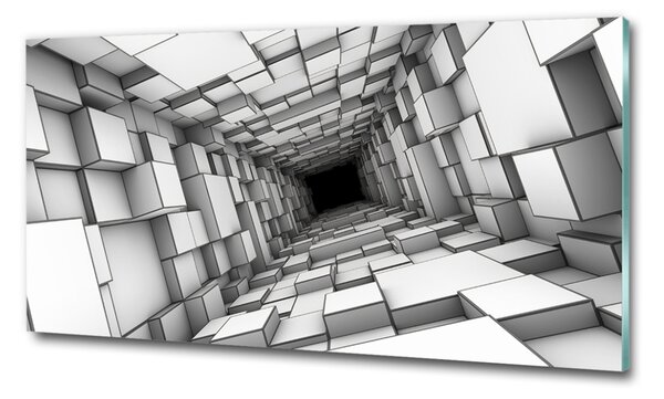 Fotoobraz na skle Tunel z krychlí osh-55216784