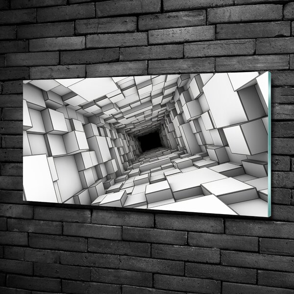 Fotoobraz na skle Tunel z krychlí osh-55216784