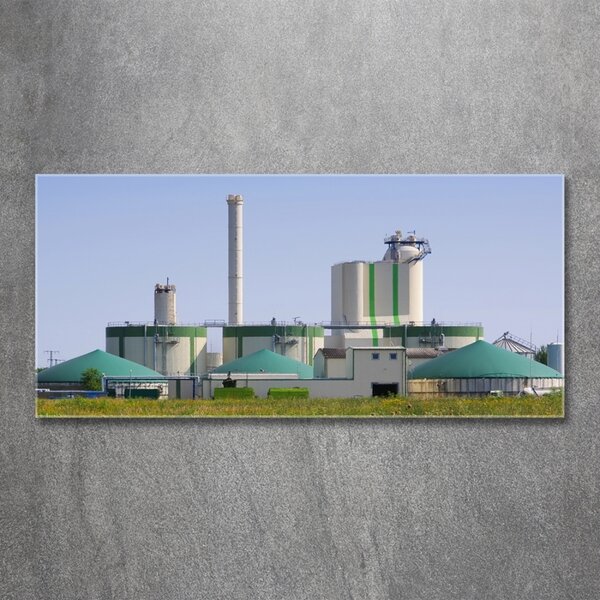 Foto obraz fotografie na skle Bioplynová stanice osh-55450466