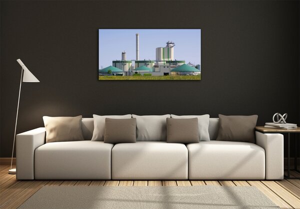 Foto obraz fotografie na skle Bioplynová stanice osh-55450466